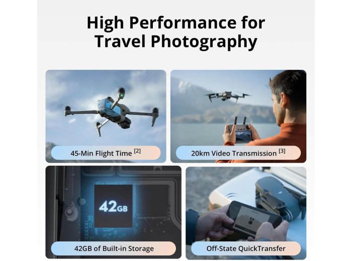 DJI Air 3S Fly More Combo (RC 2 Screen Remote Controller), 4K Drone