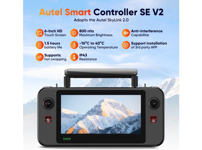 Autel Robotics EVO Lite 640T Enterprise Bundle, 866g Lightweight