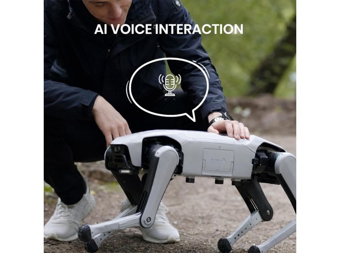 DOBOT Rover X1 Air Quadruped Robot Dog | Beginner Friendly AI Robotic Companion, 4-Leg Robot with Autonomous Follow, Graphical Block Programming, Dog Walking Mode, 30° Climbing