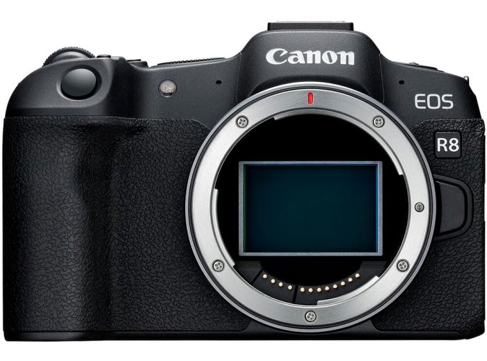 Canon EOS R8 Mirrorless Camera | 24.2MP Full Frame Sensor 4K 60p Video | Compact Lightweight Hybrid Camera for Travel and Content (5803C002) + Canon RF 24-105mm Lens + 64GB Card + Bag