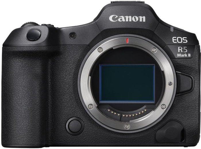 Canon EOS R5 Mark II Mirrorless Camera | 45MP Full Frame Sensor 8K Video Recording | Advanced IBIS Autofocus for Professional Creators (6536C002) + Canon RF 75-300mm Lens + Adapter EF-EOS R + More