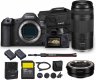 Canon EOS R5 Mark II Mirrorless Camera | 45MP Full Frame Sensor 8K Video Recording | Advanced IBIS Autofocus for Professional Creators (6536C002) + Canon RF 75-300mm Lens + Adapter EF-EOS R + More
