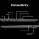 Lenovo LOQ Essential – AI-Powered Student Gaming Laptop - Intel® Core™i5-12450HX - 15.6" FHD IPS Display – 144Hz Refresh Rate – NVIDIA® GeForce RTX™ 4050 – 8GB Memory – 512GB SSD Storage – Luna Grey